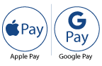 apple pay and google pay icons