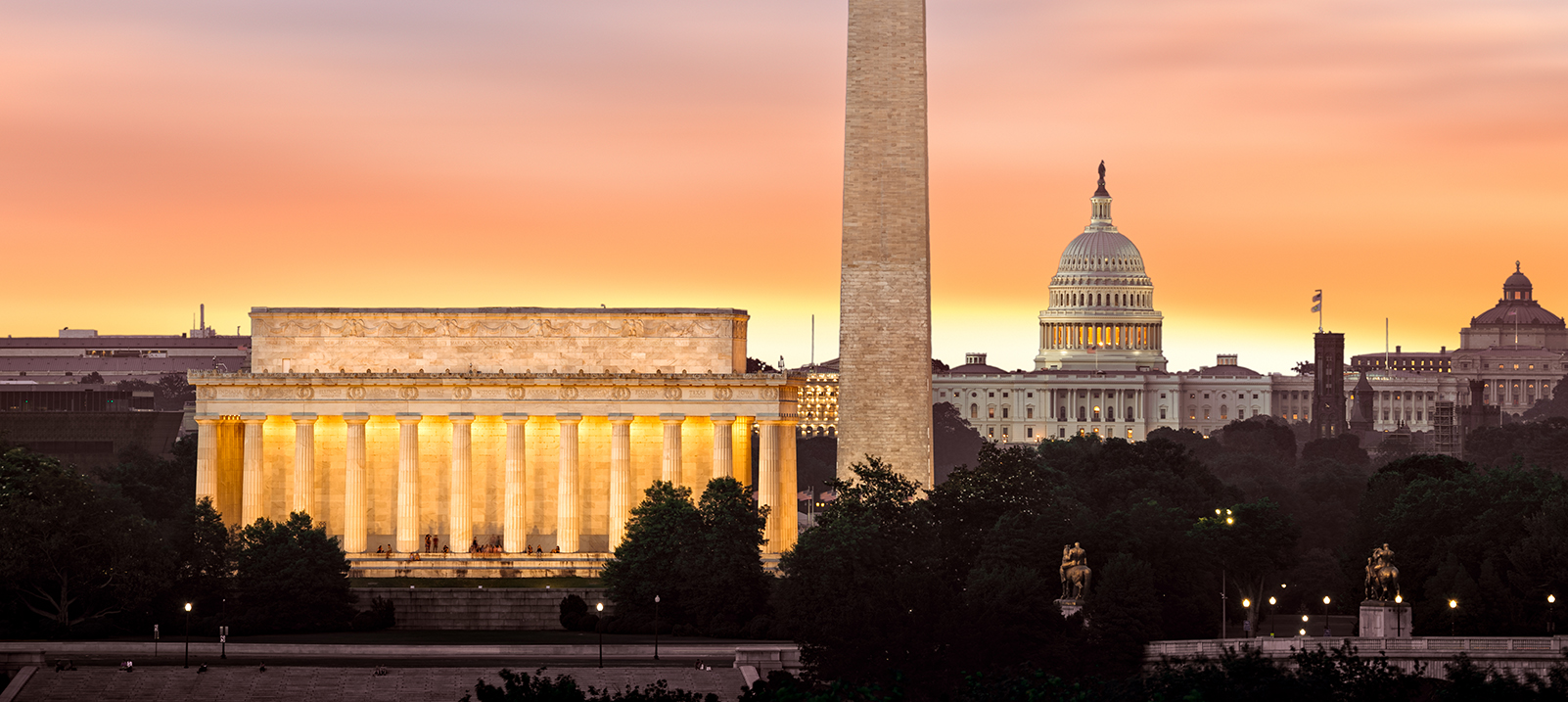 Washington DC skyline